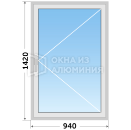 Окно с завода AL-626